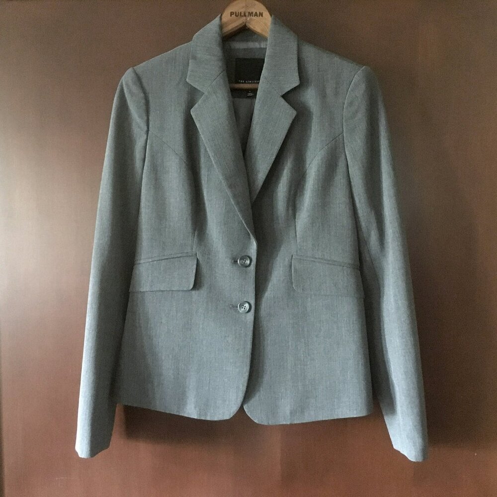The Limited gray blazer 4 NWT